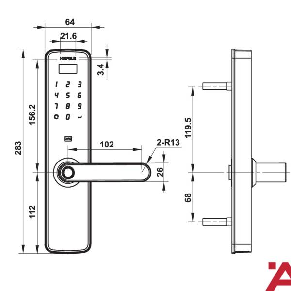 Hafele DL7100 - Ảnh 4