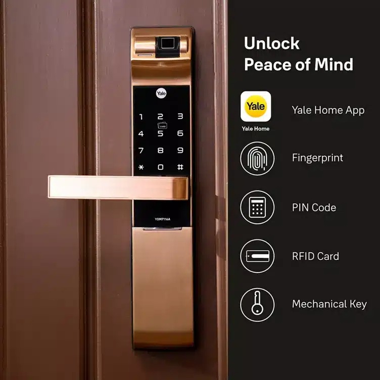 Khóa thông minh Yale YDM 7116A RB - Ảnh 5