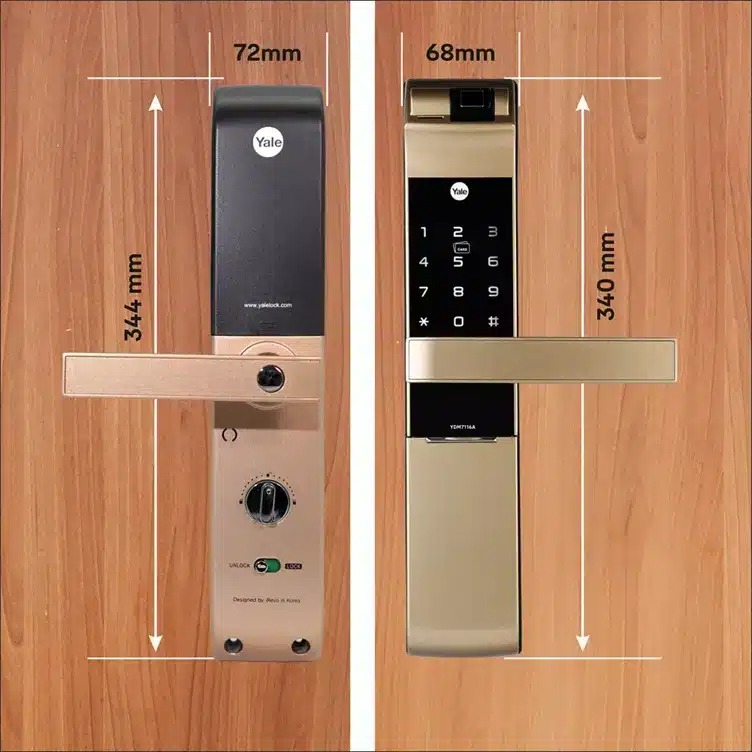 Khóa thông minh Yale YDM 7116A CG - Ảnh 3